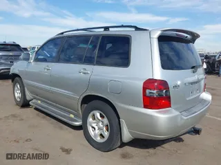 2007 Toyota Highlander with VIN JTEGD21A270169156, listed as a IAAI auction lot 41596624 with 128,452 mi miles. Bid and sale history available at carsss.com. Image 3.