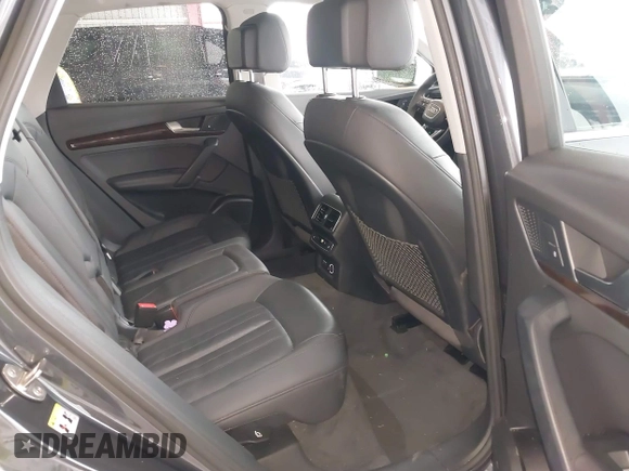 2019 Audi Q5 Premium Plus with VIN WA1BNAFY5K2133206, listed as a IAAI auction lot 42415360 with 35,153 mi miles and . Bid and sale history available at DreamBid. Image 8.