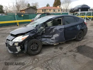2012 Toyota Prius One with VIN JTDKN3DU1C5425677, listed as a Copart auction lot 52380585 with 0 mi miles and Salvage Title. Bid and sale history available at carsss.com. Image 1.