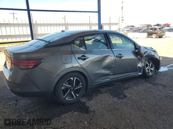 2024 Nissan Sentra SV with VIN 3N1AB8CV1RY254486, listed as a Copart auction lot 56535075 with 39,669 mi miles and Salvage Title. Bid and sale history available at DreamBid. Image 3.