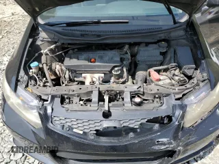 2012 Honda Civic Cpe EX with VIN 2HGFG3B88CH540837, listed as a Copart auction lot 67922244 with 186,171 mi miles and Salvage Title. Bid and sale history available at carsss.com. Image 11.