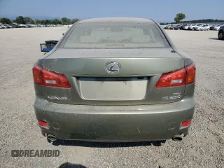 2006 Lexus IS 250 with VIN JTHBK262865012673, listed as a Copart auction lot 64866815 with 169,413 mi miles and Clean title. Bid and sale history available at DreamBid. Image 6.