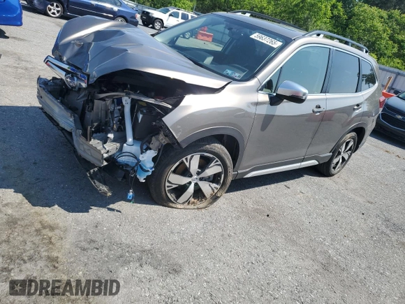 2020 Subaru Forester Touring with VIN JF2SKAXC4LH415130, listed as a Copart auction lot 59637265 with 20,755 mi miles and Salvage title. Bid and sale history available at DreamBid. Image 1.