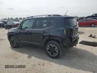 2016 Jeep Renegade Trailhawk with VIN ZACCJBCTXGPC79747, listed as a Copart auction lot 59578285 with 60,718 mi miles and Salvage title. Bid and sale history available at DreamBid. Image 2.