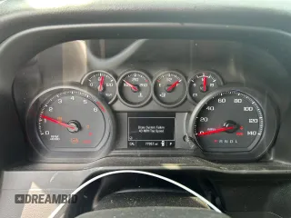 2020 Chevrolet Silverado 1500 Custom with VIN 1GCPWBEH1LZ179009, listed as a Copart auction lot 46751705 with 77,057 mi miles and Salvage Title. Bid and sale history available at carsss.com. Image 9.