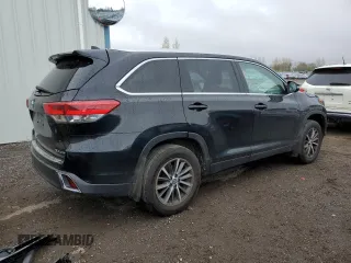 2019 Toyota Highlander SE z VIN 5TDJZRFH7KS598809, wystawiony jako Copart lot #56323355 z przebiegiem 275 728 mil mil oraz Szkoda całkowita • Salvage title. Historia ofert i sprzedaży dostępna na DreamBid. Obrazek 3.