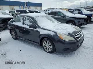 2011 Subaru Legacy Premium with VIN 4S3BMCC62B3234379, listed as a Copart auction lot 45606965 with 169,900 mi miles and Salvage Title. Bid and sale history available at DreamBid. Image 4.