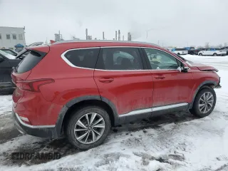 2019 Hyundai Santa Fe Preferred z VIN 5NMS3CAA7KH115061, wystawiony jako Copart lot #46473095 z przebiegiem 94 430 mil mil oraz Szkoda całkowita • Salvage title. Historia ofert i sprzedaży dostępna na DreamBid. Obrazek 3.