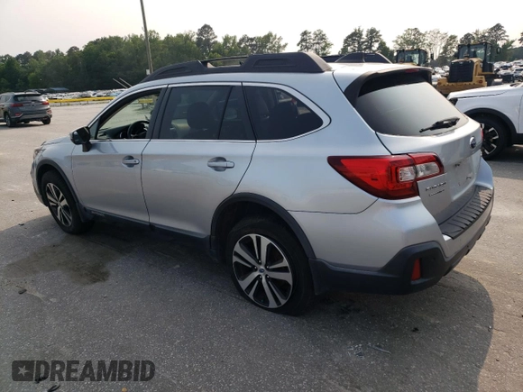 2018 Subaru Outback Limited with VIN 4S4BSANC6J3202333, listed as a Copart auction lot 59186985 with 66,033 mi miles and Salvage title. Bid and sale history available at DreamBid. Image 2.