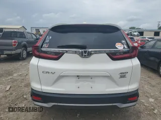 2020 Honda CR-V EX with VIN 5J6RW2H58LL041247, listed as a Copart auction lot 54484855 with 80,400 mi miles and Salvage Title. Bid and sale history available at DreamBid. Image 6.