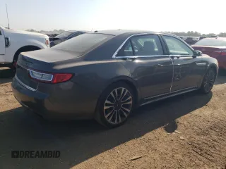 2017 Lincoln Continental Select with VIN 1LN6L9TP6H5628976, listed as a Copart auction lot 60653875 with 177,580 mi miles and Salvage title. Bid and sale history available at DreamBid. Image 3.