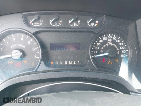 2012 Ford F-150 XL with VIN 1FTFX1CFXCFC00400, listed as a IAAI auction lot 42082368 with 214,148 mi miles. Bid and sale history available at carsss.com. Image 7.
