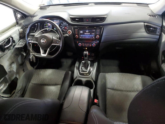 2019 Nissan Rogue SV with VIN JN8AT2MVXKW384368, listed as a Copart auction lot 50820585 with 67,320 mi miles and Salvage Title. Bid and sale history available at carsss.com. Image 8.