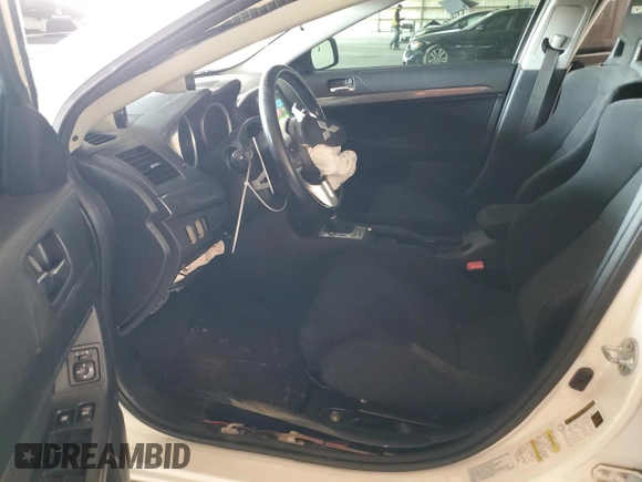 2010 Mitsubishi Lancer Evolution SE with VIN JA32W6FV8AU034077, listed as a Copart auction lot 64098154 with 120,041 mi miles and Salvage Title. Bid and sale history available at carsss.com. Image 7.