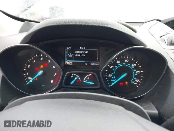 2016 Ford Escape SE with VIN 1FMCU0G78GUB56029, listed as a IAAI auction lot 41904627 with 102,685 mi miles. Bid and sale history available at carsss.com. Image 7.