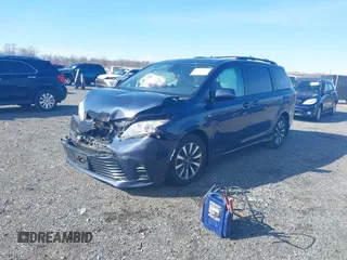2018 Toyota Sienna LE with VIN 5TDJZ3DC4JS189041, listed as a IAAI auction lot 41610754 with 61,862 mi miles and . Bid and sale history available at DreamBid. Image 17.