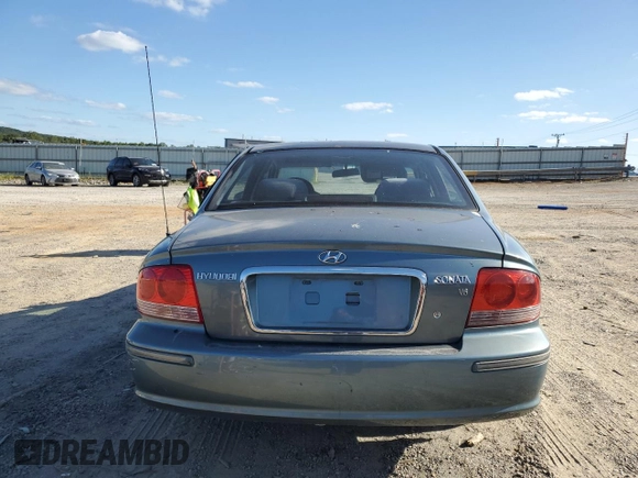 2005 Hyundai Sonata GL with VIN KMHWF25H35A114297, listed as a Copart auction lot 70323284 with 163,375 mi miles and Salvage Title. Bid and sale history available at carsss.com. Image 6.