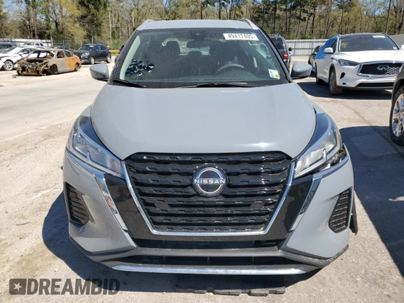 2024 Nissan Kicks SV with VIN 3N1CP5CV8RL475833, listed as a Copart auction lot 49417405 with 14,040 mi miles and Salvage Title. Bid and sale history available at DreamBid. Image 5.