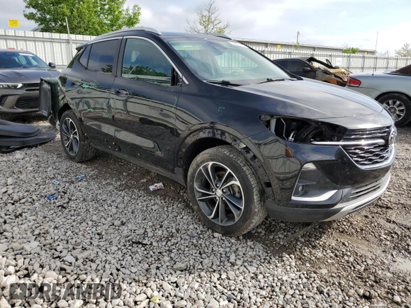 2023 Buick Encore GX Select with VIN KL4MMDS27PB096231, listed as a Copart auction lot 54917415 with 51,033 mi miles and Salvage title. Bid and sale history available at DreamBid. Image 4.