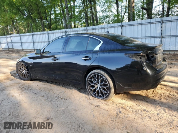 2020 Infiniti Q50 Sport z VIN JN1EV7AP6LM201882, wystawiony jako Copart lot #53562455 z przebiegiem 76 882 mil mil oraz Szkoda całkowita • Salvage title. Historia ofert i sprzedaży dostępna na DreamBid. Obrazek 2.