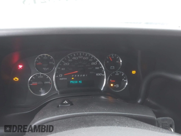 2018 Chevrolet Express Cargo Van with VIN 1GCWGAFP1J1267630, listed as a IAAI auction lot 41495213 with 79,238 mi miles. Bid and sale history available at carsss.com. Image 7.