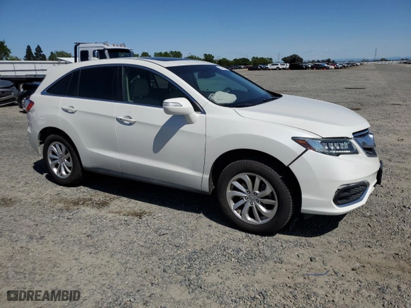 2017 Acura RDX w/Technology Pkg with VIN 5J8TB3H53HL008226, listed as a Copart auction lot 51871795 with 66,752 mi miles and Salvage Title. Bid and sale history available at carsss.com. Image 4.