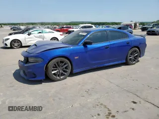 2019 Dodge Charger Scat Pack z VIN 2C3CDXGJXKH553024, wystawiony jako Copart lot #53058985 z przebiegiem 80 575 mil mil oraz Szkoda całkowita • Salvage title. Historia ofert i sprzedaży dostępna na DreamBid. Obrazek 1.