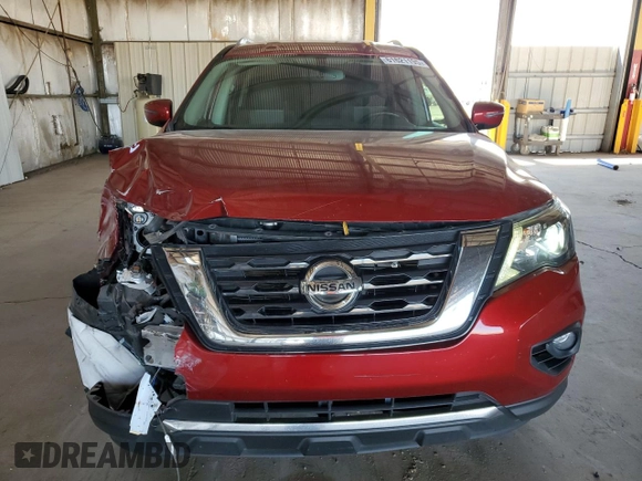 2020 Nissan Pathfinder SV with VIN 5N1DR2BN4LC595722, listed as a Copart auction lot 61621195 with 104,110 mi miles and Salvage title. Bid and sale history available at DreamBid. Image 5.