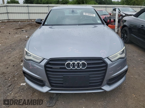 2018 Audi A6 Sport with VIN WAUF3AFC1JN104300, listed as a Copart auction lot 63169254 with 62,224 mi miles and Salvage Title. Bid and sale history available at carsss.com. Image 5.