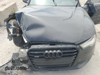 2013 Audi A6 Premium Plus with VIN WAUGFAFC6DN120024, listed as a Copart auction lot 57146605 with 140,767 mi miles and Salvage title. Bid and sale history available at DreamBid. Image 11.
