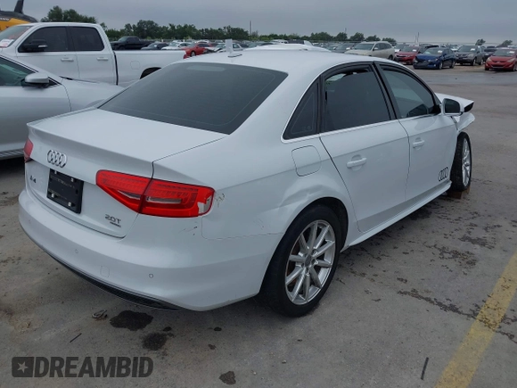 2014 Audi A4 Premium Plus z VIN WAUFFAFL2EN021407, wystawiony jako IAAI lot #42418122 z przebiegiem 226 243 mil mil oraz . Historia ofert i sprzedaży dostępna na DreamBid. Obrazek 4.