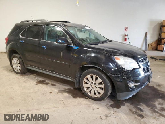 2010 Chevrolet Equinox 2LT with VIN 2CNFLPEYXA6238662, listed as a Copart auction lot 55148105 with 167,849 mi miles and Salvage Title. Bid and sale history available at DreamBid. Image 4.