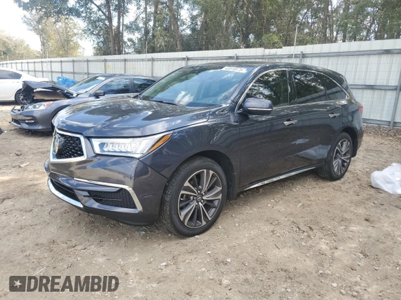 2020 Acura MDX w/Technology Pkg with VIN 5J8YD3H54LL000726, listed as a Copart auction lot 43518575 with 46,813 mi miles and Non Repairable. Bid and sale history available at carsss.com. Image 1.