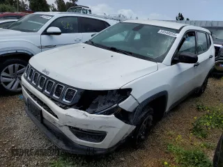 2020 Jeep Compass Sport с VIN 3C4NJDAB4LT167012, выставлен на аукционе Copart как лот 54540555 с пробегом 196 636 миль миль и Списание • Salvage title. История ставок и продаж доступна на DreamBid. Изображение 1.