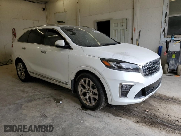 2019 Kia Sorento SX Limited with VIN 5XYPKDA53KG448787, listed as a Copart auction lot 70853793 with 91,032 mi miles and Salvage Title. Bid and sale history available at carsss.com. Image 4.