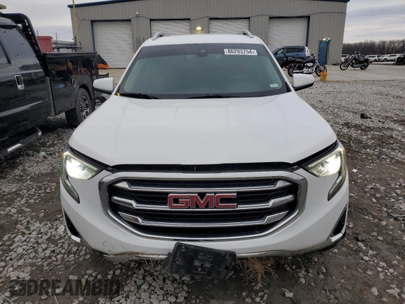 2020 GMC Terrain SLT z VIN 3GKALVEV4LL255355, wystawiony jako Copart lot #86293754 z przebiegiem 122 892 mil mil oraz Szkoda całkowita • Salvage title. Historia ofert i sprzedaży dostępna na DreamBid. Obrazek 5.