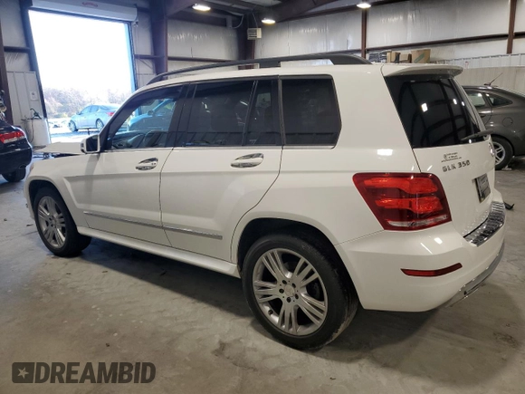 2014 Mercedes-Benz GLK 350 with VIN WDCGG5HB8EG332290, listed as a Copart auction lot 48495315 with 123,180 mi miles and Salvage Title. Bid and sale history available at carsss.com. Image 2.