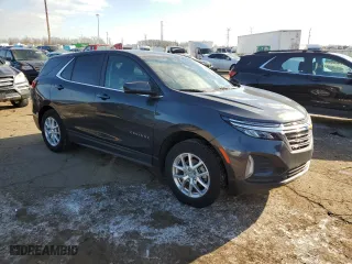 2023 Chevrolet Equinox LT with VIN 3GNAXUEG4PS185290, listed as a Copart auction lot 84938884 with 22,064 mi miles and Clean Title. Bid and sale history available at carsss.com. Image 4.