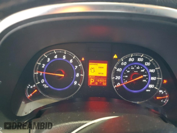 2011 Infiniti FX35 with VIN JN8AS1MW4BM140457, listed as a Copart auction lot 65316544 with 169,031 mi miles and Salvage Title. Bid and sale history available at carsss.com. Image 9.
