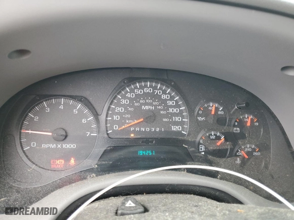 2006 Chevrolet TrailBlazer LT with VIN 1GNDT13S462359898, listed as a Copart auction lot 89170985 with 194,251 mi miles and Salvage Title. Bid and sale history available at carsss.com. Image 9.