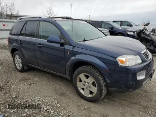 2007 Saturn VUE V6 with VIN 5GZCZ63427S879521, listed as a Copart auction lot 47419465 with 129,382 mi miles and Salvage Title. Bid and sale history available at carsss.com. Image 4.