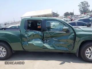 2024 Nissan Frontier SV with VIN 1N6ED1FJ5RN660774, listed as a IAAI auction lot 42450597 with 13,284 mi miles and . Bid and sale history available at DreamBid. Image 13.