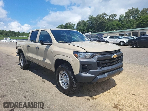 2023 Chevrolet Colorado 4WD Work Truck with VIN 1GCGTBEC8P1195130, listed as a IAAI auction lot 42854423 with 80,886 mi miles and . Bid and sale history available at DreamBid. Image 22.