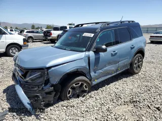 2024 Ford Bronco Sport Outer Banks with VIN 3FMCR9C60RRE65491, listed as a Copart auction lot 58210735 with 6,723 mi miles and Salvage title. Bid and sale history available at DreamBid. Image 1.
