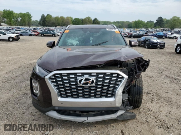 2020 Hyundai Palisade SEL z VIN KM8R34HE9LU110642, wystawiony jako Copart lot #52636265 z przebiegiem 78 527 mil mil oraz Szkoda całkowita • Salvage title. Historia ofert i sprzedaży dostępna na DreamBid. Obrazek 5.