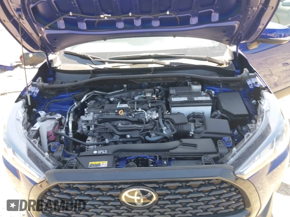 2023 Toyota Corolla Cross LE with VIN 7MUCAAAG8PV065431, listed as a IAAI auction lot 42031958 with 25,000 mi miles and . Bid and sale history available at DreamBid. Image 10.