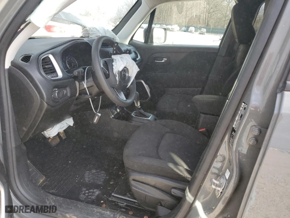 2021 Jeep Renegade Upland Edition with VIN ZACNJDABXMPN11609, listed as a Copart auction lot 86395094 with 58,043 mi miles and Salvage Title. Bid and sale history available at carsss.com. Image 7.