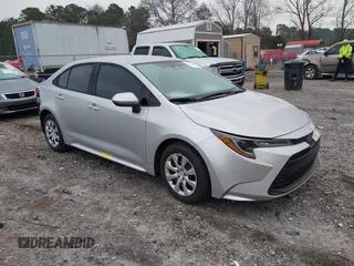 2024 Toyota Corolla LE with VIN 5YFB4MDE6RP224757, listed as a IAAI auction lot 41777068 with 6,121 mi miles. Bid and sale history available at carsss.com. Image 1.