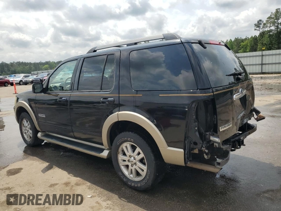 2006 Ford Explorer Eddie Bauer z VIN 1FMEU64E76UA13490, wystawiony jako Copart lot #53865245 z przebiegiem 166 223 mil mil oraz Szkoda całkowita • Salvage title. Historia ofert i sprzedaży dostępna na DreamBid. Obrazek 2.