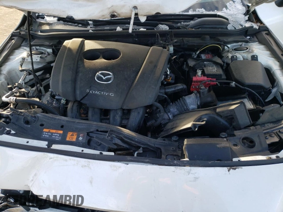 2019 Mazda Mazda3 Hatchback w/Preferred Pkg with VIN JM1BPBMM6K1122341, listed as a Copart auction lot 45672615 with 90,930 mi miles and Salvage Title. Bid and sale history available at carsss.com. Image 12.
